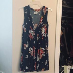 A summer floral dress.
